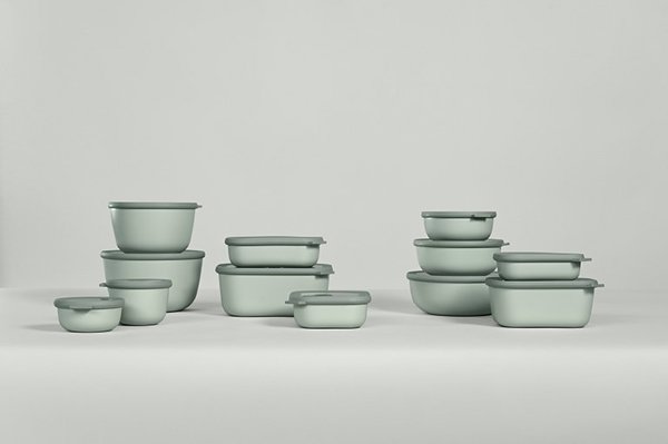 Mepal Μπολ Cirqula Στρογγυλό 3000ml, Nordic Jade - Αεροστεγές Δοχείο Φαγητού