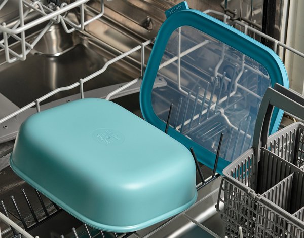 Mepal Σετ 3 Ορθογώνια Μπολ Cirqula 500/1000/2000ml Λευκό - Αεροστεγή Δοχεία Φαγητού
