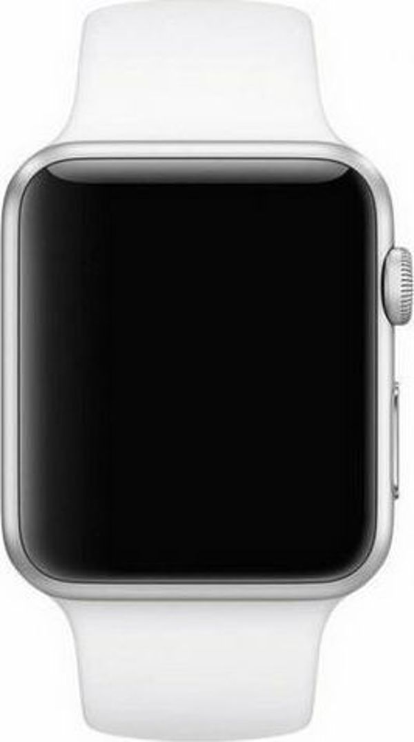 Mercury Λουράκι Σιλικόνης για Apple Watch 44mm, Λευκό