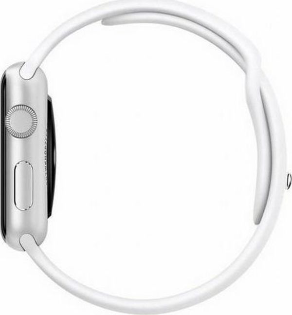 Mercury Λουράκι Σιλικόνης για Apple Watch 44mm, Λευκό