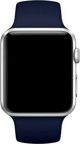 Mercury Λουράκι Σιλικόνης για Apple Watch 44mm, Μπλε/Navy