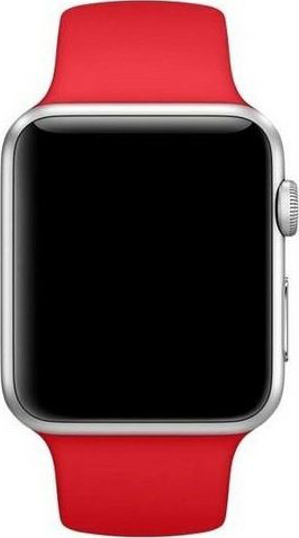 Mercury Λουράκι Σιλικόνης Apple Watch 44mm, Ανθεκτικό, Κόκκινο