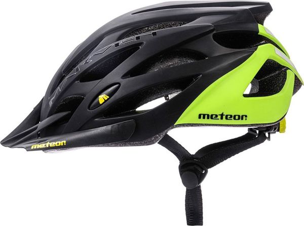 Meteor KASK ROWEROWY METEOR MARVEN black/green S