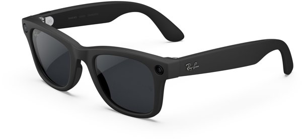 META Ray-Ban Wayfarer G2, Schwarz matt, Transitions Grau AI