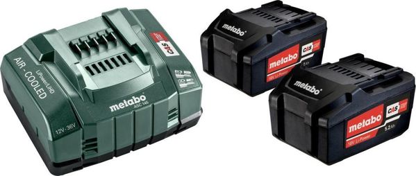Metabo Μπαταρία 18V 5,2Ah x2 + Φορτιστής MET685051000