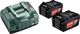 Metabo Μπαταρία 18V 5,2Ah x2 + Φορτιστής MET685051000