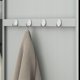 Metalowa szafa gospodarcza AGNES, 500 x 1850 x 500 mm, szara