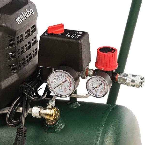 METABO KOMPRESOR BASIC 250-50 W OF + LPZ 4  230V 50L 8BAR 120L/MIN BEZOLEJOWY