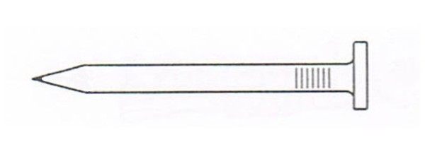 Metalurgia Αγκύλες standard 2.6x65mm 1kg