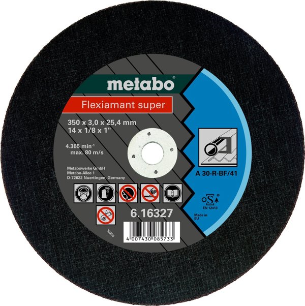 Metabo Metabo Flexiamant super 350x3,0x 25,4 steel
