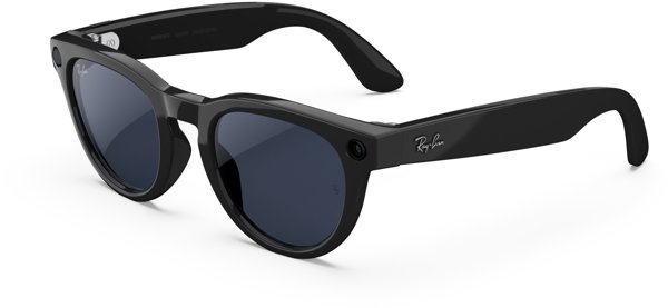 META Ray-Ban Headliner G2 Schwarz glanz, Transitions AI Glass