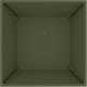 Metalowa Donica Oliwkowa Metal 50 x 50 x 15 cm Kwadratowa