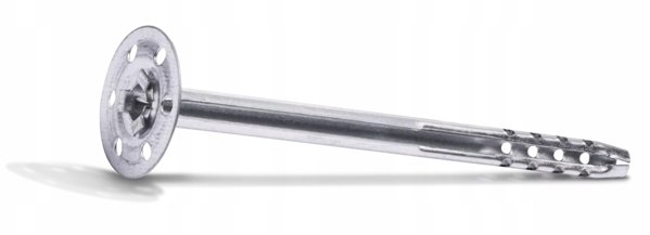 Metalowy lacznik do mocowania termoizolacji 8x170mm