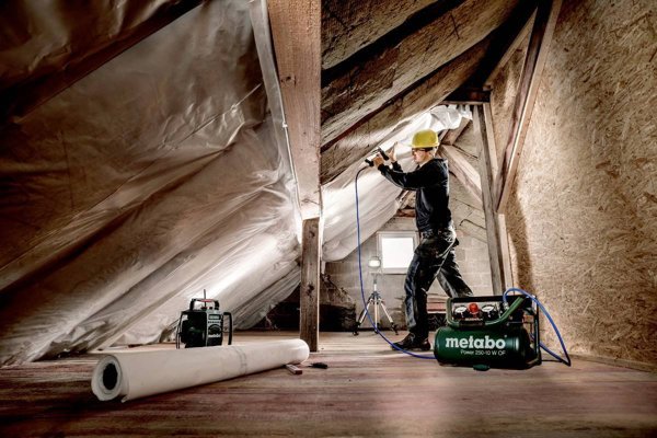 METABO.COMPRESSOR POWER 250-10 W OF 230V 10L OIL-FREE ...