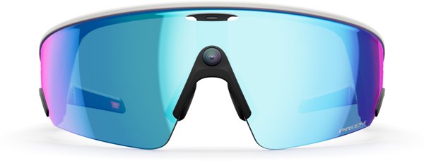 META Oakley Vanguard, Meta AI, White, Prizm™ Sapphire AI Glass