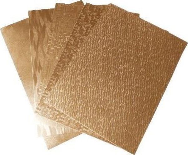 MFP Χαρτόνια Highlight 25x35cm 5 Φύλλα Χρυσό