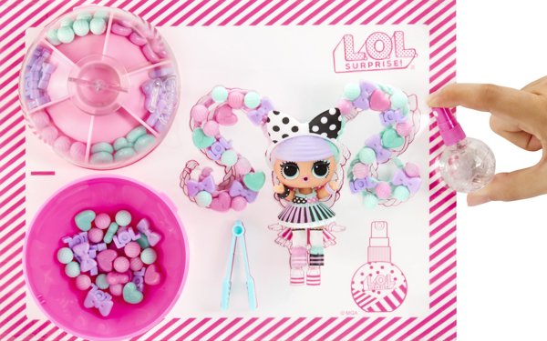 MGA L.O.L. doll Hair Beads Tots 5cm