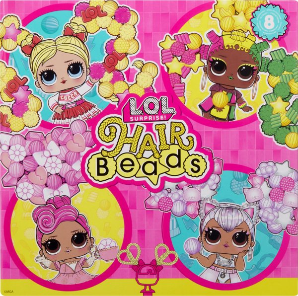 MGA L.O.L. doll Hair Beads Tots 5cm