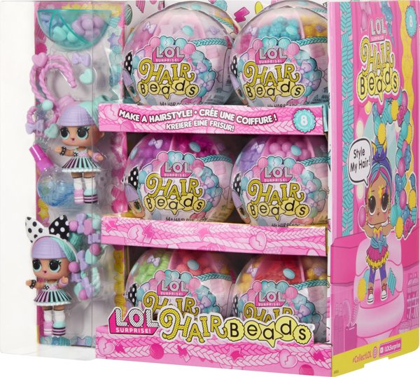 MGA L.O.L. doll Hair Beads Tots 5cm