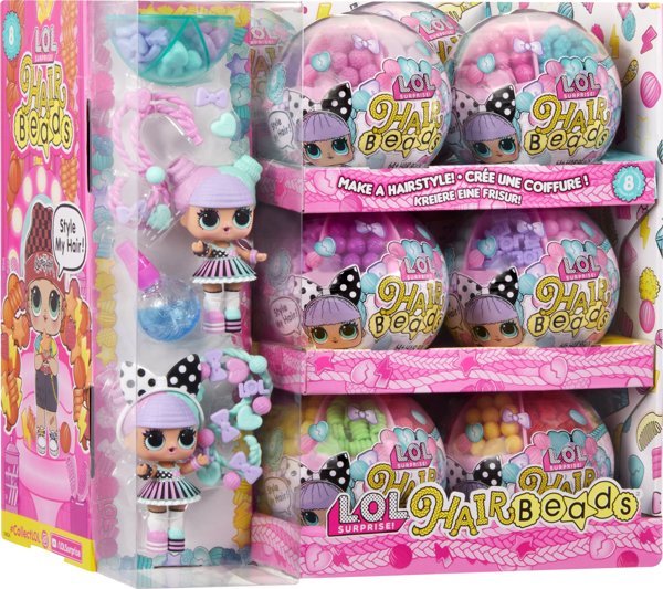 MGA L.O.L. doll Hair Beads Tots 5cm