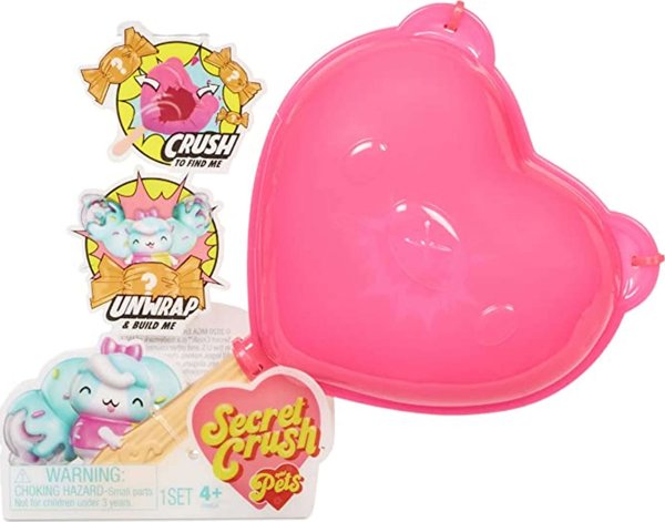 MGA MGA Entertainment Secret Crush Mini Pets Asst in PDQ Series 1 Mini-Play Figure