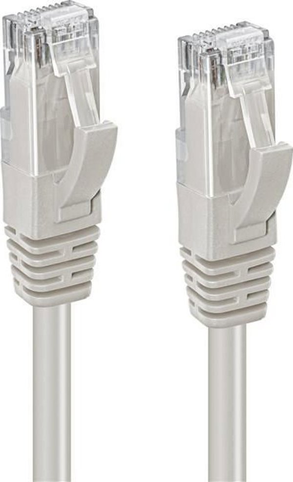 Καλώδιο Δικτύου MicroConnect Cat6a U/UTP, 0,15m, Γκρι