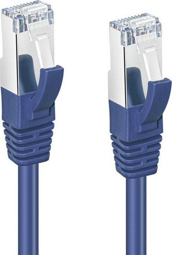 MicroConnect Καλώδιο Δικτύου Cat6a S/FTP 1.5m RJ-45, Μπλε, LSZH