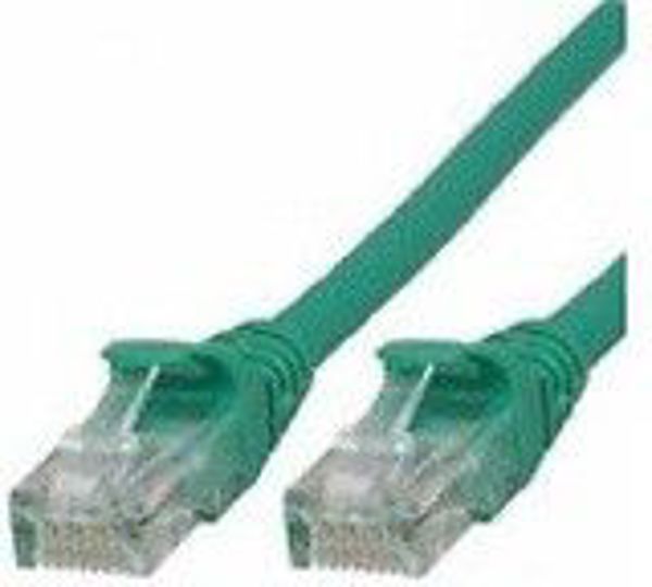 MicroConnect RJ-45/RJ-45 kat.6 10m Zielony (UTP610GBOOTED)
