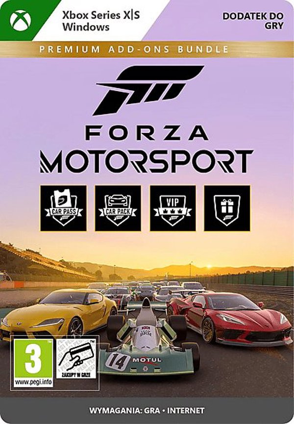 Microsoft MS ESD Forza Motorsport: Premium Add-Ons Bundle XXL MS