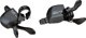Microshift XLE Μανέτες Ταχυτήτων MTB 2x10 Ταχυτήτων, Συμβατές με Shimano, Xpress Trigger, Ζεύγος