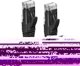 Καλώδιο Δικτύου MicroConnect Cat6a U/UTP, 0.15m, Μαύρο