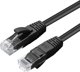 Καλώδιο Δικτύου MicroConnect Cat6a U/UTP, 0.3m, Μαύρο