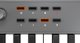 MIDIPLUS Tiny - Πληκτρολόγιο ελέγχου