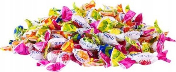 Mieszko Cukierki Pikolo Owocowe mini, 1kg