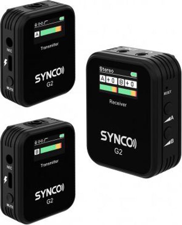 Mikrofon Synco G2 A2 bezprzewodowy system mikrofonowy z ekranem