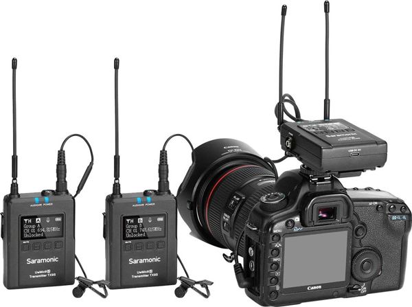 Μικρόφωνο Saramonic UwMic9S Kit 1 (TX+RX)