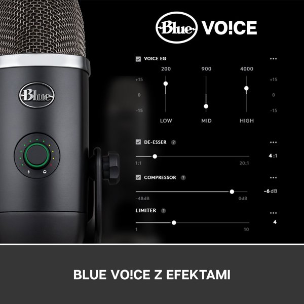 Mikrofon Blue YetiX USB Microph Blackout (988-000244)