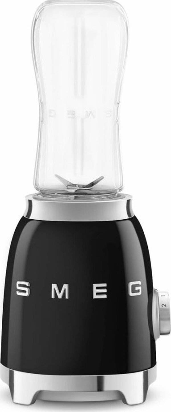 Smeg PBF01BLEU Μίξερ Μπλέντερ Προσωπικής Χρήσης, Μαύρο