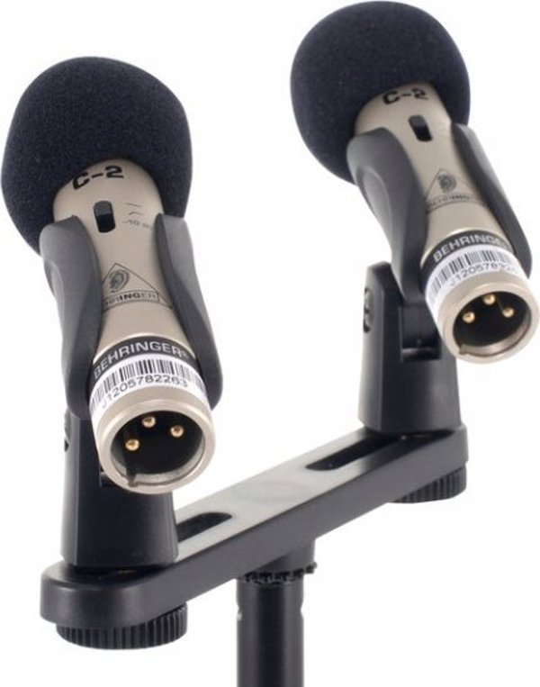 Behringer C-2 Στερεοφωνικό Σετ Μικρόφωνα Πυκνωτικά για Όργανα και Σκηνή (2 Τεμάχια)