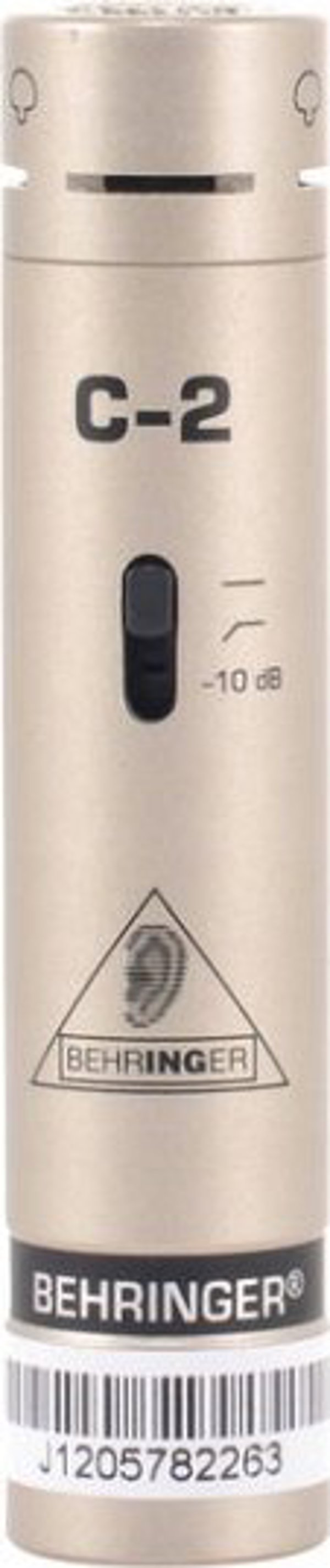Behringer C-2 Στερεοφωνικό Σετ Μικρόφωνα Πυκνωτικά για Όργανα και Σκηνή (2 Τεμάχια)
