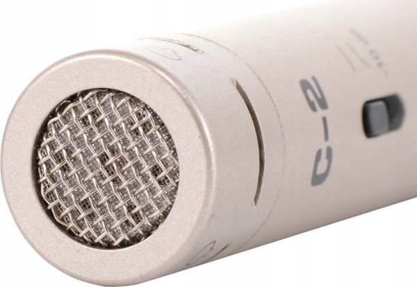 Behringer C-2 Στερεοφωνικό Σετ Μικρόφωνα Πυκνωτικά για Όργανα και Σκηνή (2 Τεμάχια)