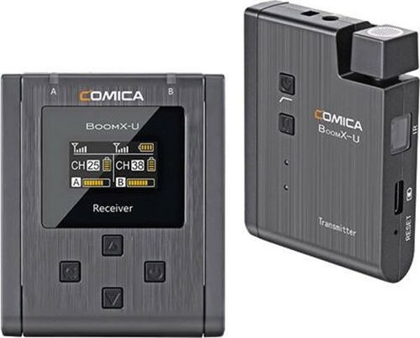 Comica BoomX-U U2 Ασύρματο Μικρόφωνο UHF με Καθαρή Ποιότητα Ήχου
