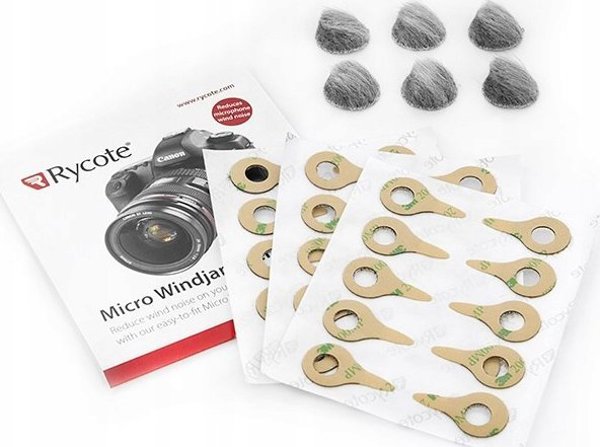 Rycote Micro Windjammer - Ανεμοθραύστης Μικροφώνου για Κάμερες, 30 Τεμάχια
