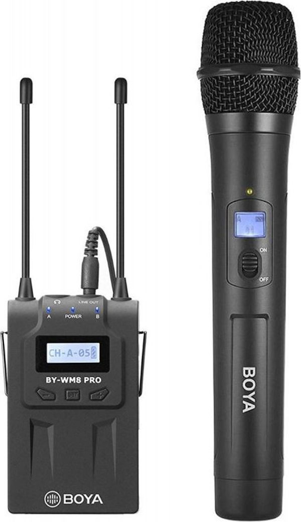 Σετ Μικροφώνου Boya BY-WM8 Pro-K3