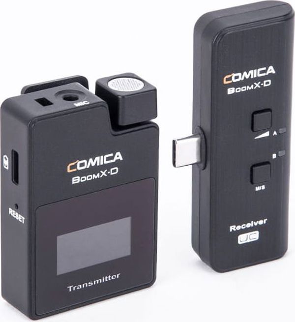 Comica BoomX-D UC2 Ασύρματο Μικρόφωνο για Smartphone, Επαγγελματικός Ήχος, 2.4GHz