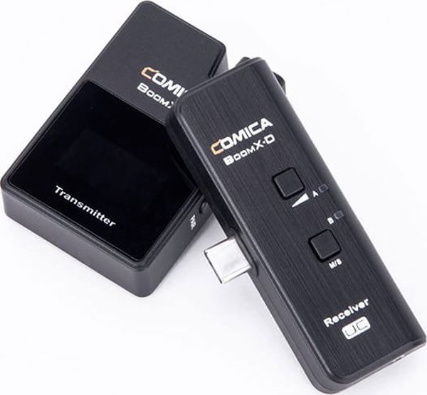 Comica BoomX-D UC2 Ασύρματο Μικρόφωνο για Smartphone, Επαγγελματικός Ήχος, 2.4GHz