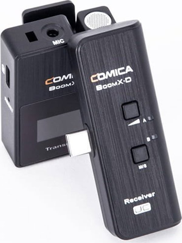 Comica BoomX-D UC2 Ασύρματο Μικρόφωνο για Smartphone, Επαγγελματικός Ήχος, 2.4GHz
