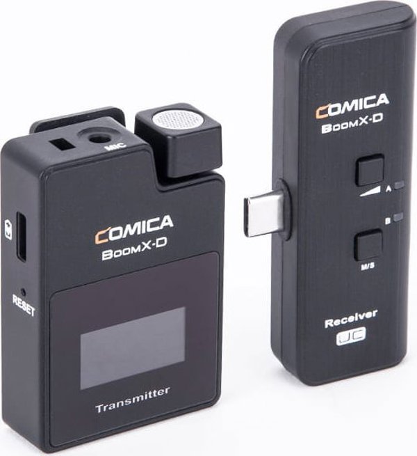 Comica BoomX-D UC2 Ασύρματο Μικρόφωνο για Smartphone, Επαγγελματικός Ήχος, 2.4GHz