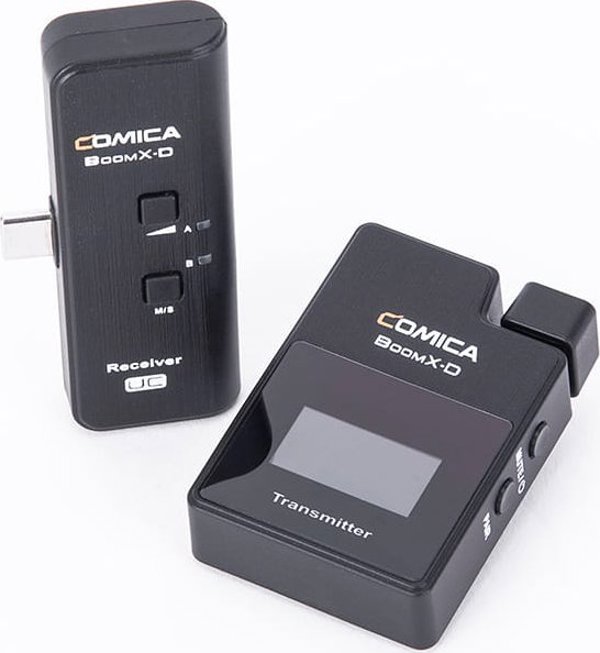 Comica BoomX-D UC2 Ασύρματο Μικρόφωνο για Smartphone, Επαγγελματικός Ήχος, 2.4GHz