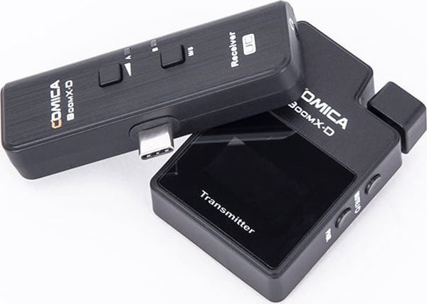 Comica BoomX-D UC2 Ασύρματο Μικρόφωνο για Smartphone, Επαγγελματικός Ήχος, 2.4GHz